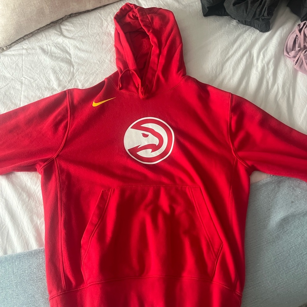 Red Nike Hoodie Atlanta Hawks(S) Men’s hoodie